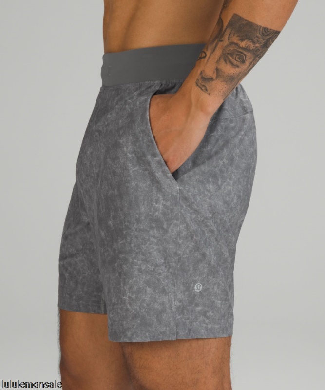Lululemon Deutschland DELULU867 | Das Linerless Short 7 Grau Multi